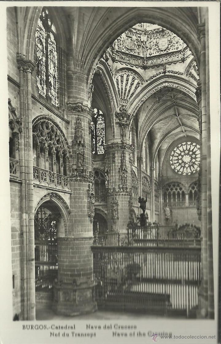 Postales: BURGOS CATEDRAL ESCRITA - Foto 1