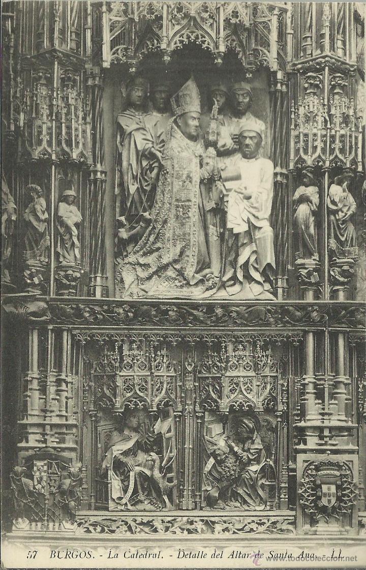 Postales: BURGOS CATEDRAL ESCRITA - Foto 1