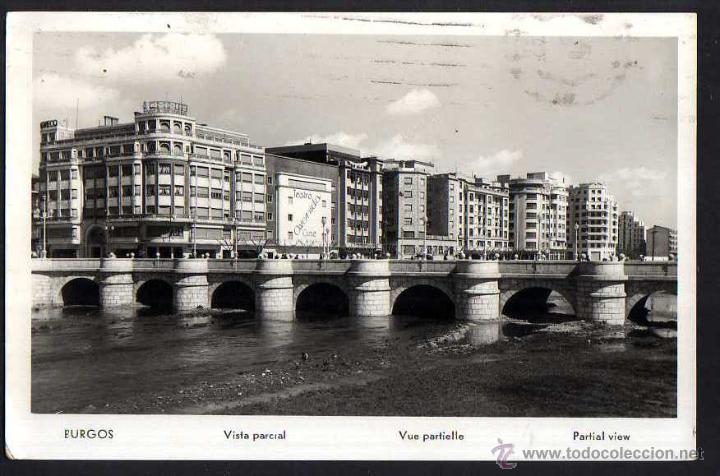 Postales: Burgos. Circulada 1955 - Foto 1