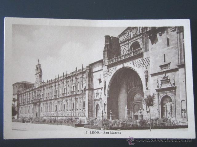 Postales: POSTAL LE&Oacute;N. SAN MARCOS. - Foto 1