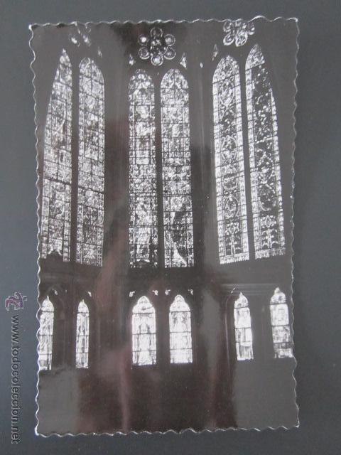 Postales: POSTAL LE&Oacute;N. CATEDRAL VIDRIERES. - Foto 1