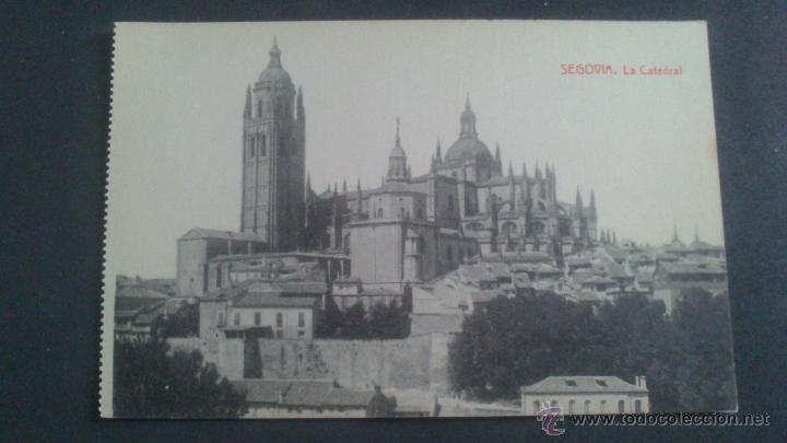 Postales: SEGOVIA LA CATEDRAL, EDICIONES THOMAS - Foto 1