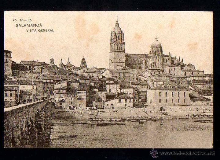 Cartoline: Salamanca . Vista general. Hauser y Menet. No circulada