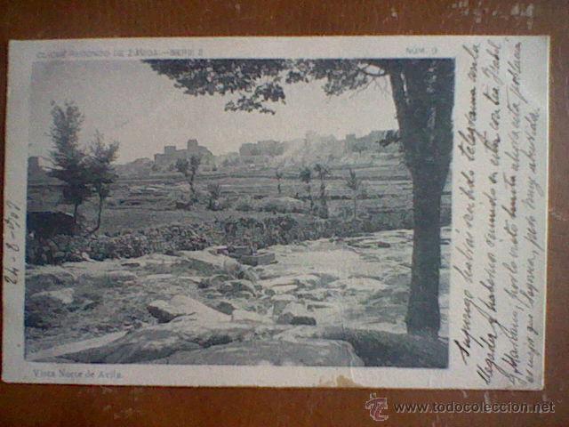 Postales: Avila Norte Redondo de Zu&ntilde;iga 1903 sin dividir serie 2 n&ordm; 9 (B4)