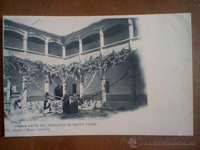 Postales: Avila primer patio convento Sto Tomas 781 Hause s/c sin dividir(B4)