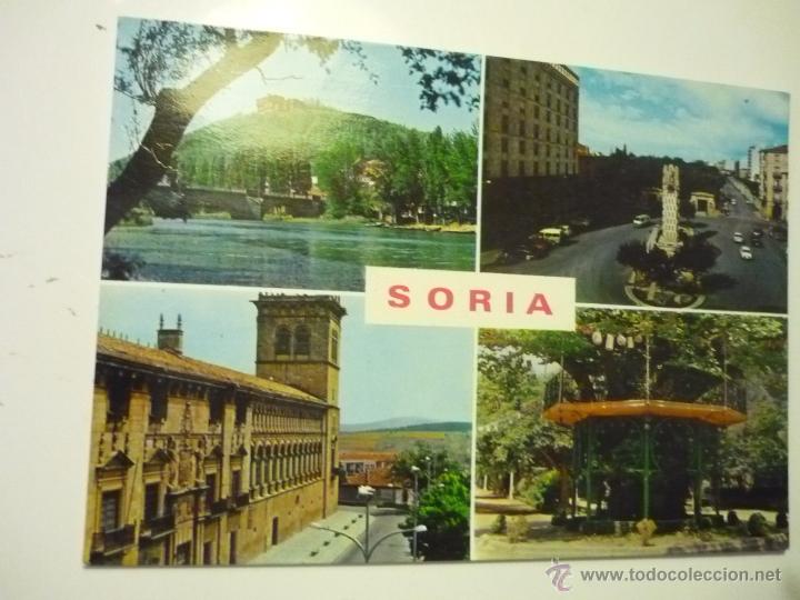 Postales: postal soria.-varias vistas