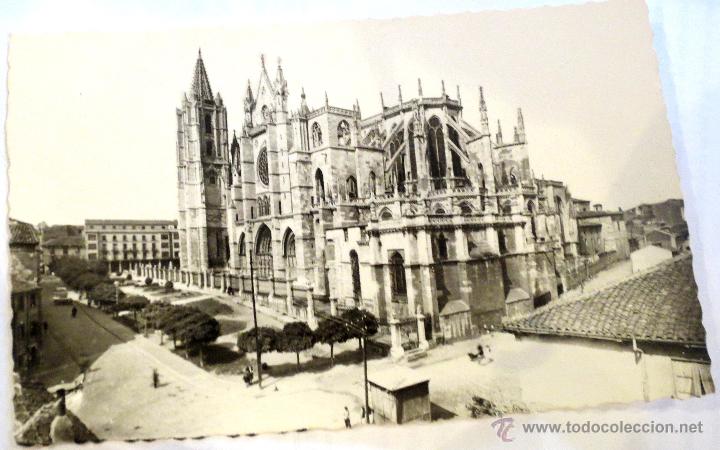 Postales: POSTAL LE&Oacute;N LA CATEDRAL EDICIONES ARRIBAS - Foto 1