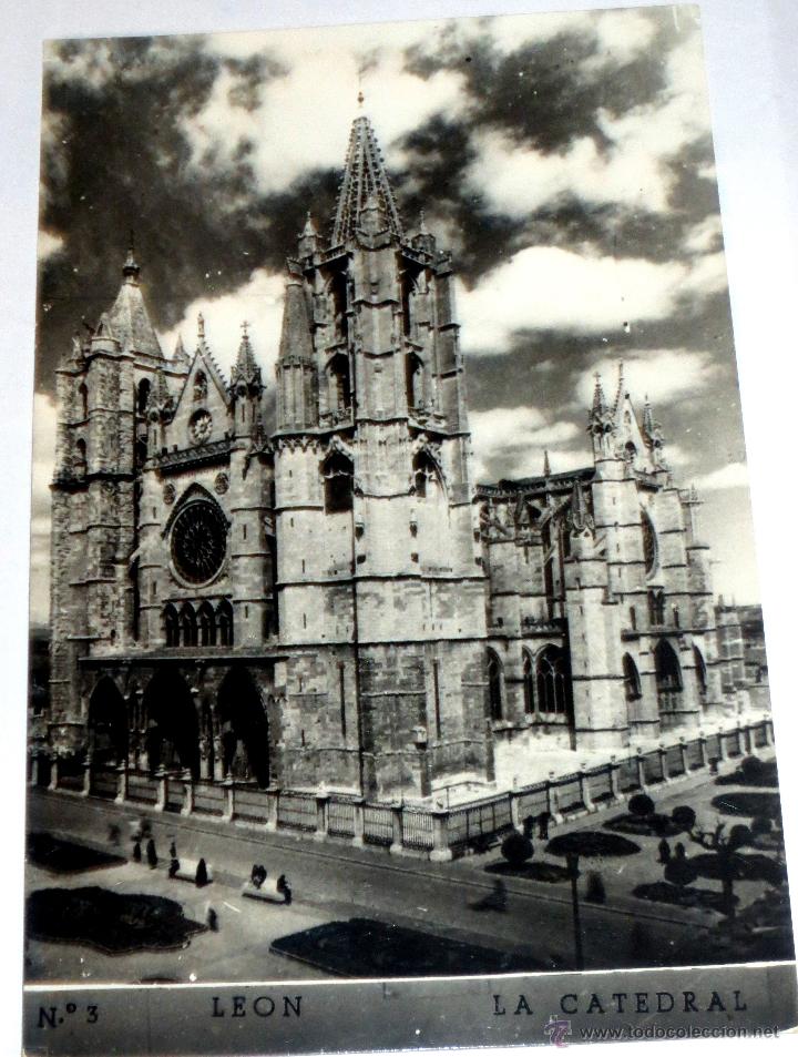 Postales: POSTAL LE&Oacute;N LA CATEDRAL EDICIONES ARTIGOT - Foto 1