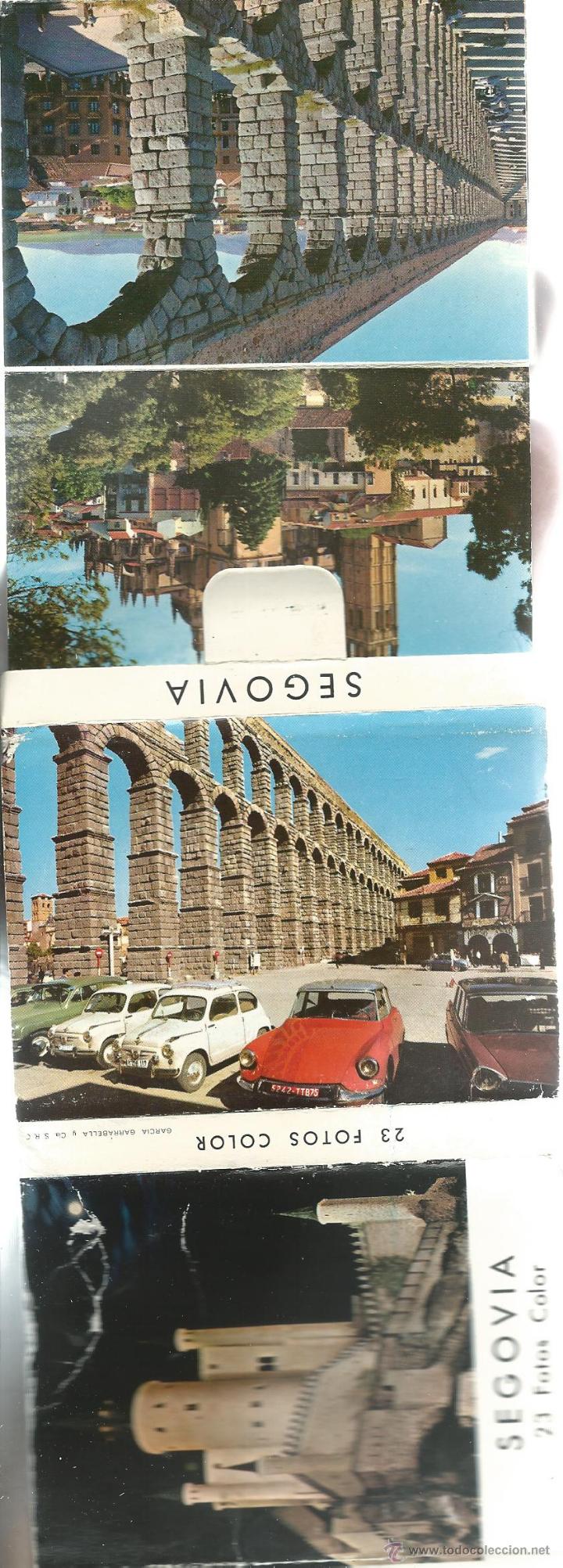 Postales: POSTALES BLOC DE  23  TARJETAS  DE SEGOVIA FOTOS DE GARCIA GARRABELLA