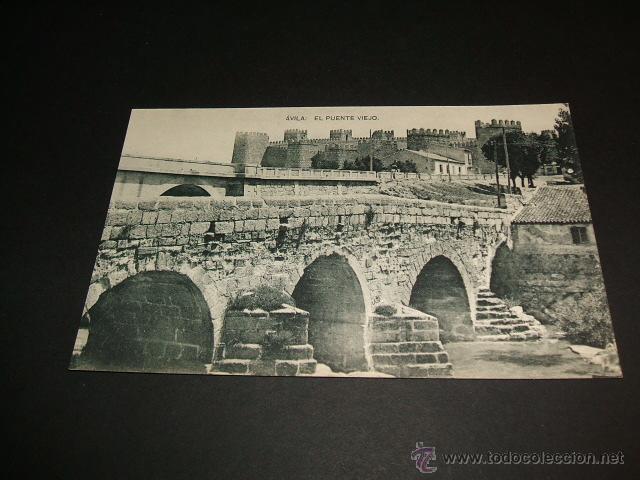 Postales: AVILA EL PUENTE VIEJO - Foto 1