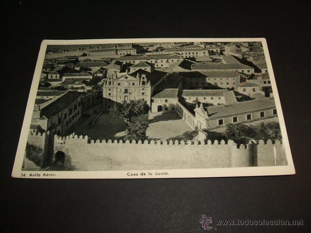 Postales: AVILA AEREA CASA DE LA SANTA - Foto 1