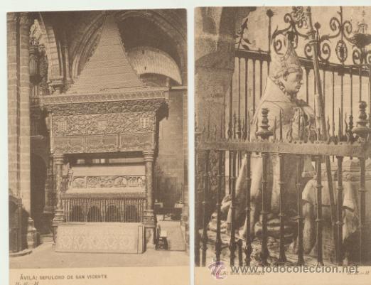 Cartoline: AVILA.- LOTE DE 2 POSTALES. Hauser y Menet.