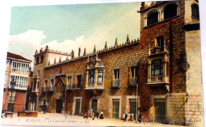 Postales: POSTAL BURGOS LA CASA DEL CORD&Oacute;N - Foto 1