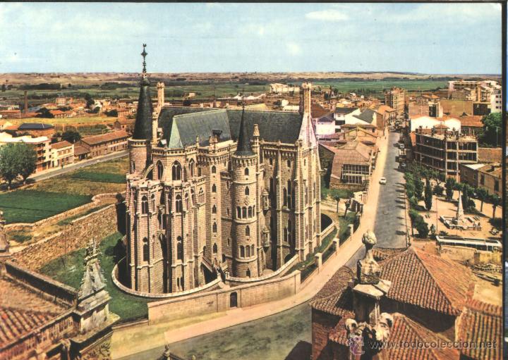 Postales: ASTORGA - PALACIO EPISCOPAL - Foto 1