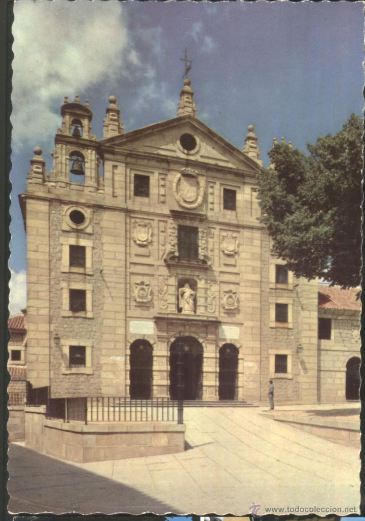 Postales: AVILA - FACHADA DEL CONVENTO DE SANTA TERESA