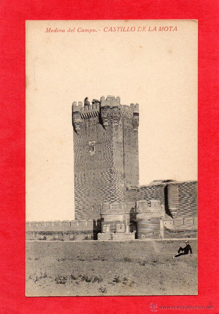 Postales: Medina del campo. castillo de la mota. sendino