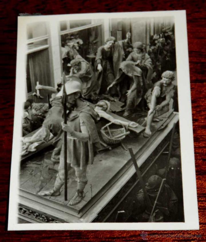 Postales: FOTOGRAFIA DE ZAMORA, SEMANA SANTA, MIDE 10 X 7,5 CMS, ALGO MAS PEQUE&Ntilde;A QUE UNA POSTAL.