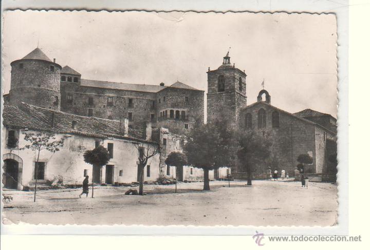 Postales: NAVAS DEL MARQUES (AVILA).- PARROQUIA Y CASTILLO