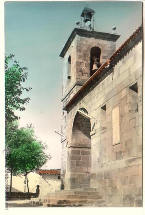 Postales: PEDRO BERNARDO (AVILA).- IGLESIA SAN PEDRO ADVINCULA