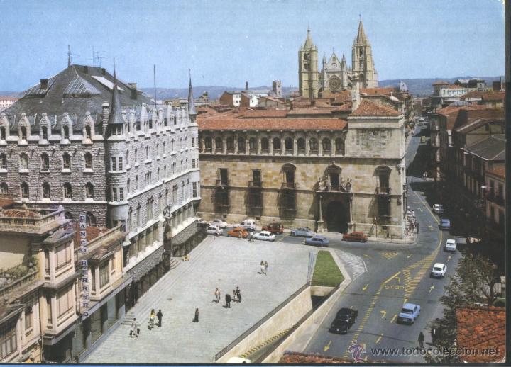 Postales: LEON - PALACIO DE LOS GUZMANES