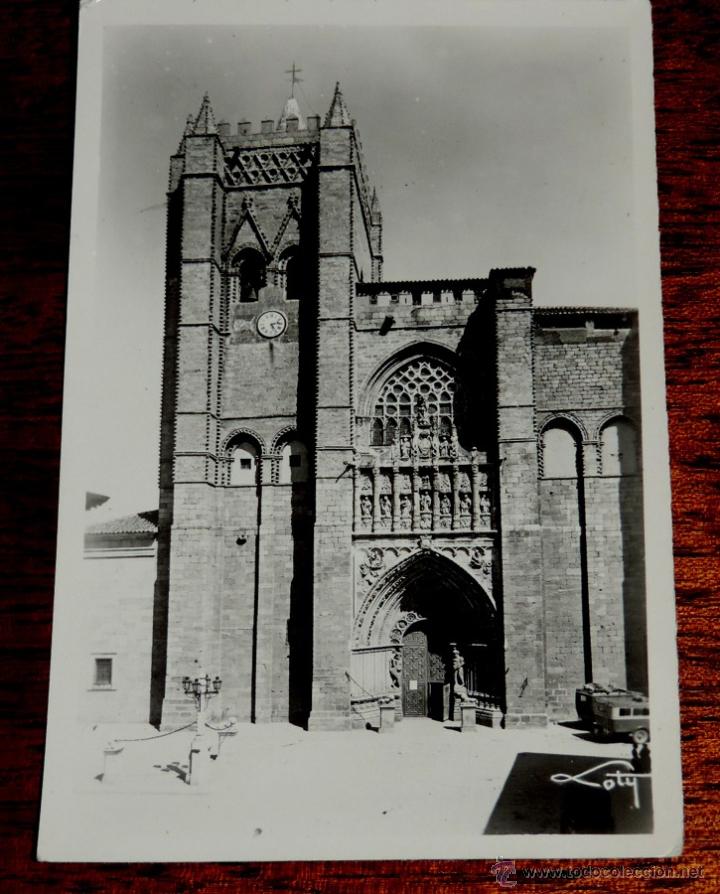 Postales: FOTO POSTAL DE AVILA, N. 5002, CATEDRAL, COLECCION LOTY, NO CIRCULADA.