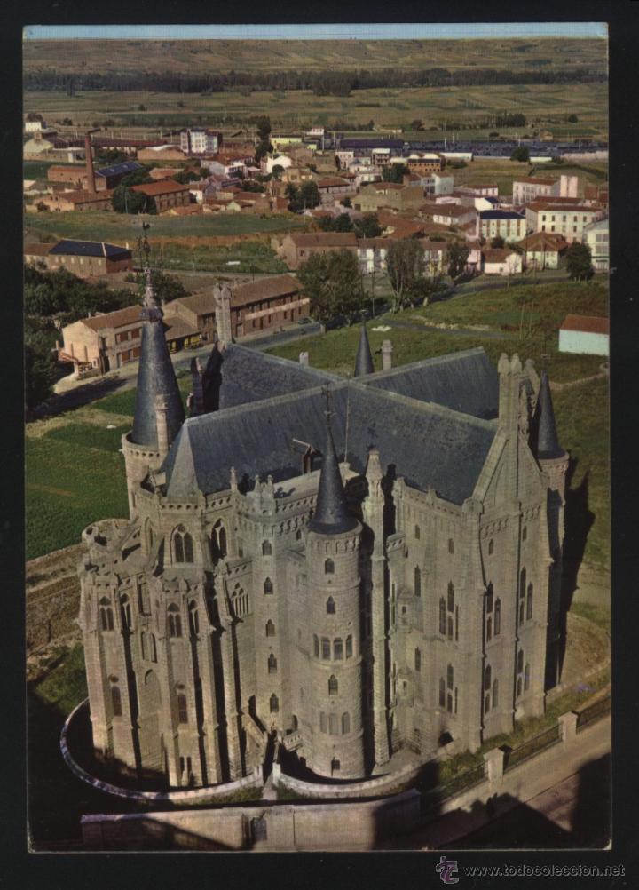 Postales: LE-0230- LE&Oacute;N. ASTORGA. PALACIO DE GAUDI. - Foto 1