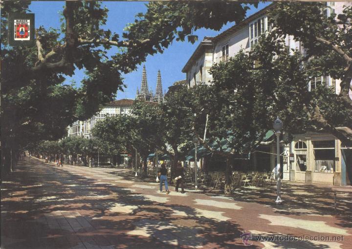 Postales: BURGOS - PASEO DEL ESPOLON - Foto 1