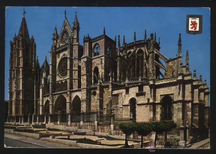 Postales: LE-0238- LE&Oacute;N. CATEDRAL. - Foto 1