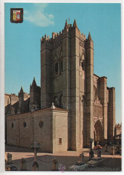 Postales: AVILA N&ordm; 24 .- CATEDRAL .- POSTALES ESCUDO DE ORO .- SIN CIRCULAR
