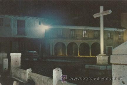 Postales: LEON - PLAZA DEL GRANO - NOCTURNO - N&ordm; 12 - ED. A.G.COVAS -A&Ntilde;O 1967 - ESCRITA -