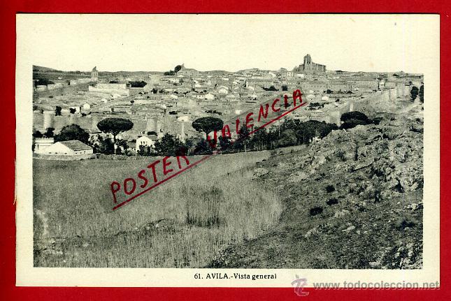 Postales: POSTAL AVILA, VISTA GENERAL, P96153
