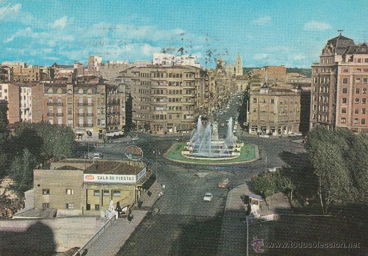 Postales: N&ordm; 14283 POSTAL PLAZA DE GUZMAN Y CALLE ORDO&Ntilde;O II LEON