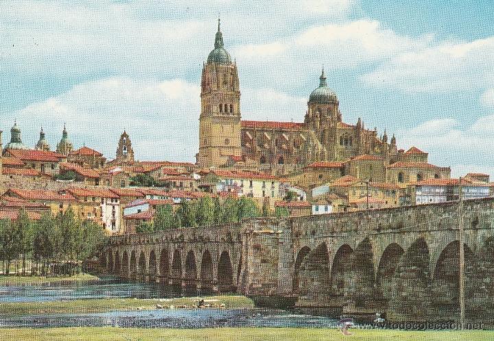 Postales: N&ordm; 14453 POSTAL SALAMANCA PUENTE ROMANO