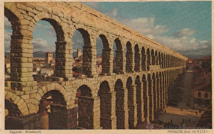 Postales: N&ordm; 14608 POSTAL ACUEDUCTO DE SEGOVIA