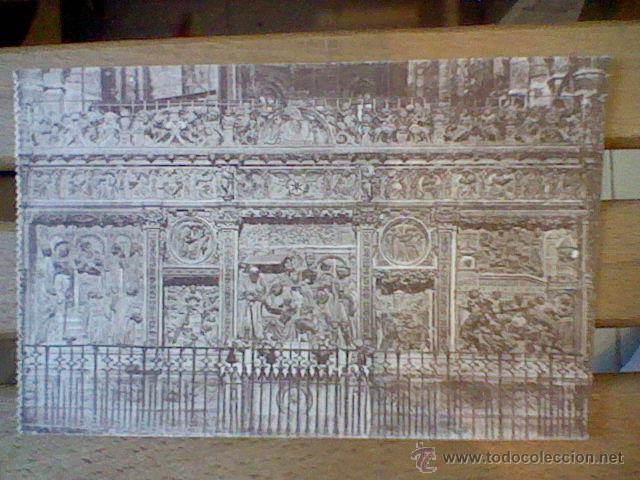 Postales: POSTAL S/C AVILA Catedral Tosta Altar Reyes FOTO MAYORAL ENCINAR (b4)