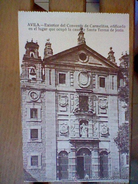 Postales: POSTAL S/C AVILA convento Carmelitas FOTO MAYORAL ENCINAR (b4)
