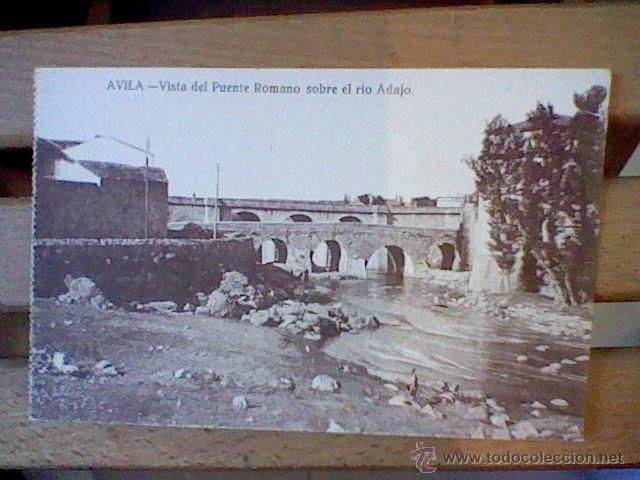 Postales: POSTAL S/C AVILA PUente Rio Adajo FOTO MAYORAL ENCINAR (b4)