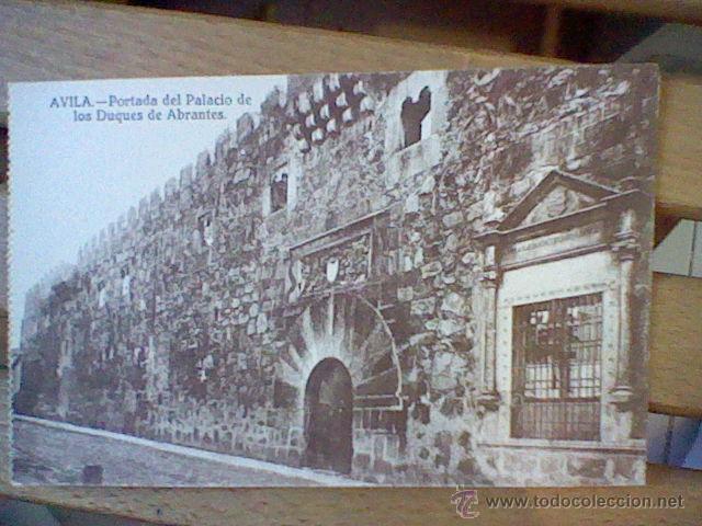Postales: POSTAL S/C AVILA Palacio Duques Abrantes FOTO MAYORAL ENCINAR (b4)