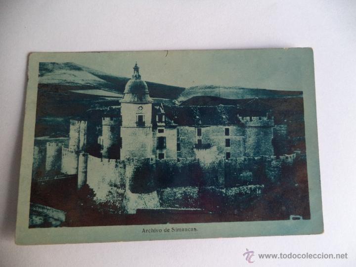 Postales: Interesante postal de Simancas.-Archivo de Simancas