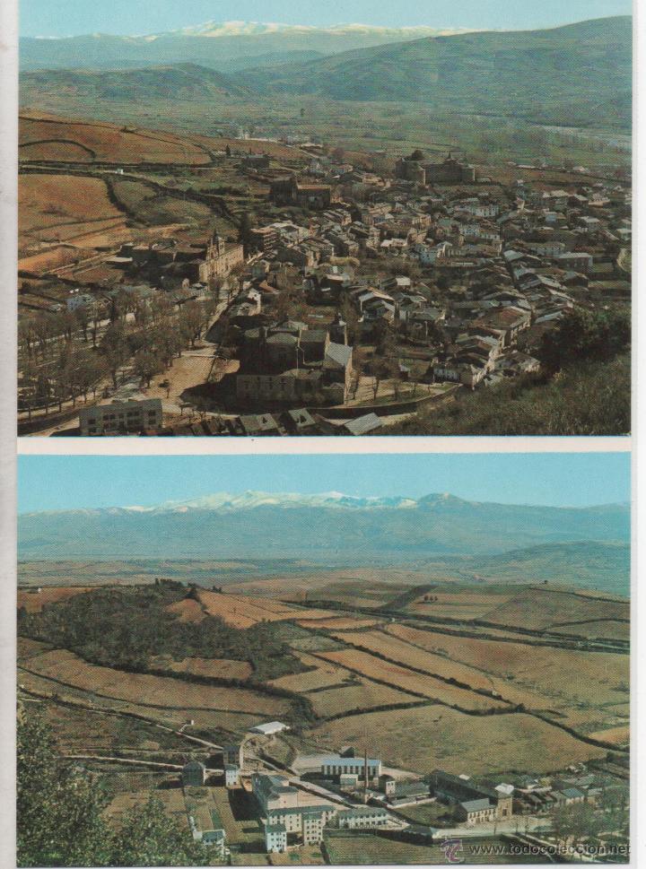 Postales: VILLAFRANCA DEL BIERZO N&ordm; 22 VISTA PARCIAL / ESCUELAS E INSTITUTO / FOTO CELA / SIN FRANQUEAR