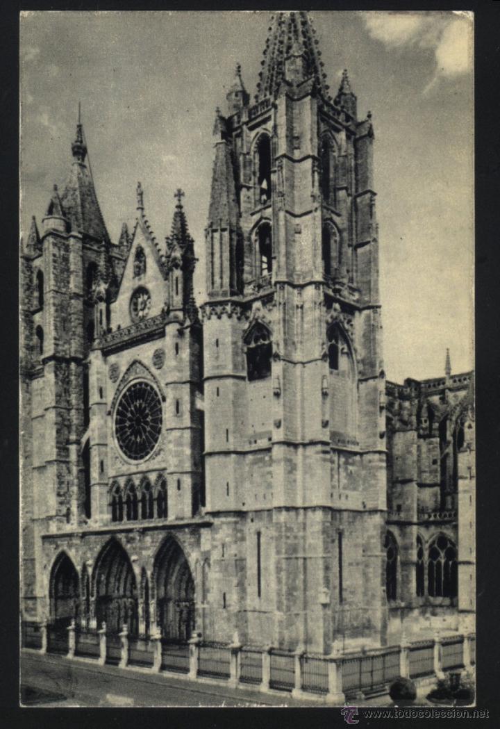 Postales: LE-0248- LE&Oacute;N. CATEDRAL. - Foto 1