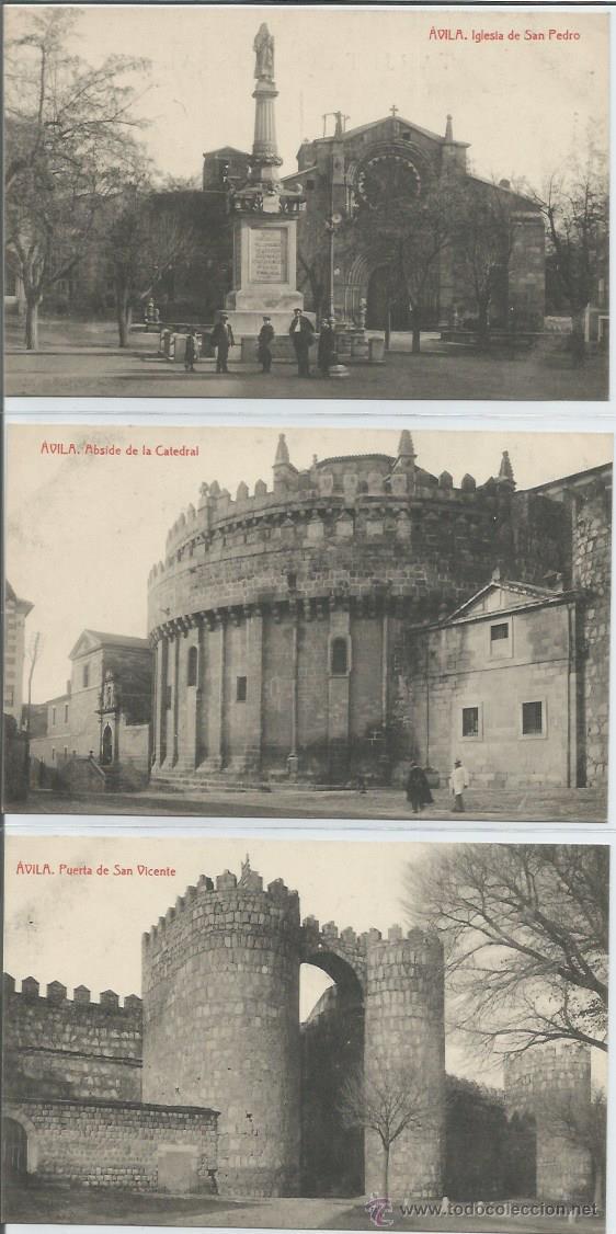 Postales: LOTE 18 POSTALES AVILA THOMAS - Foto 2