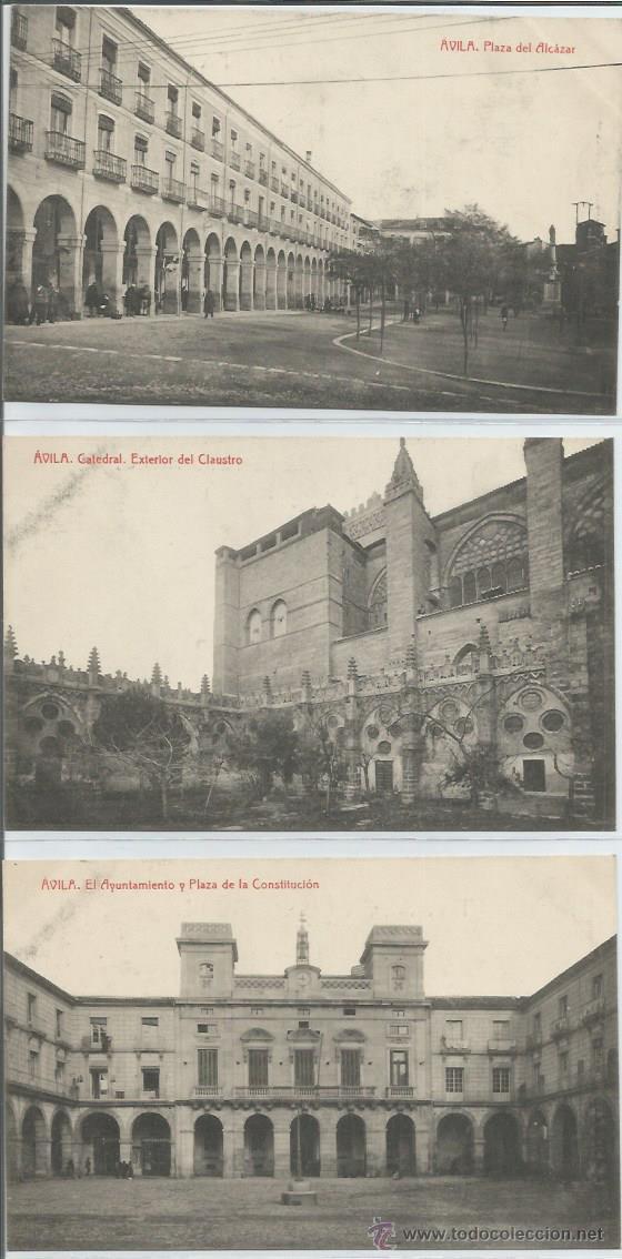 Postales: LOTE 18 POSTALES AVILA THOMAS - Foto 5