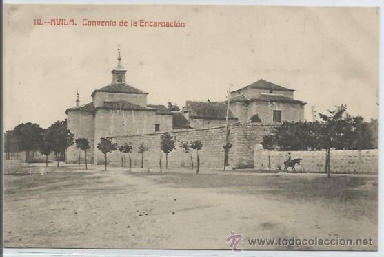 Postales: POSTAL AVILA CONVENTO DE LA ENCARNACION