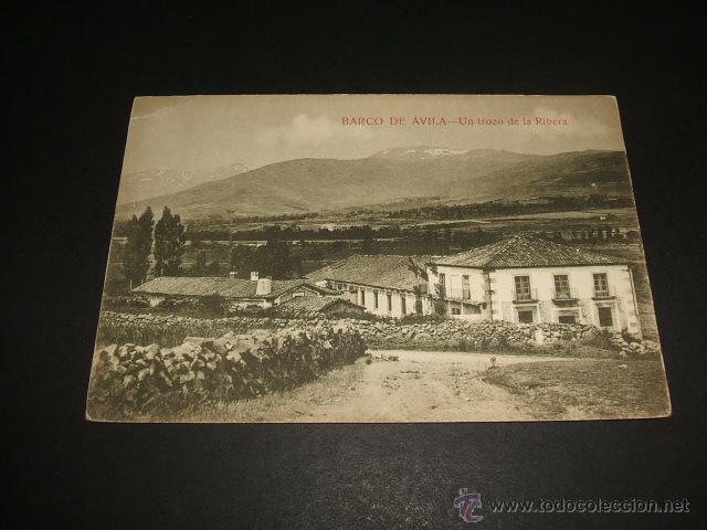 Postales: BARCO DE AVILA UN TROZO E LA RIBERA - Foto 1