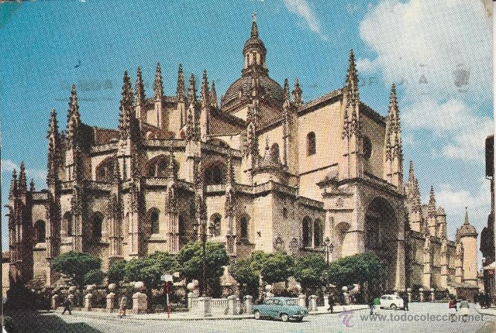 Postales: N&ordm; 16396 POSTAL SEGOVIA CATEDRAL - Foto 1