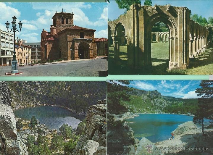 Postales: LOTE DE 6 POSTALES DE SORIA - SIN CIRCULAR - Foto 2