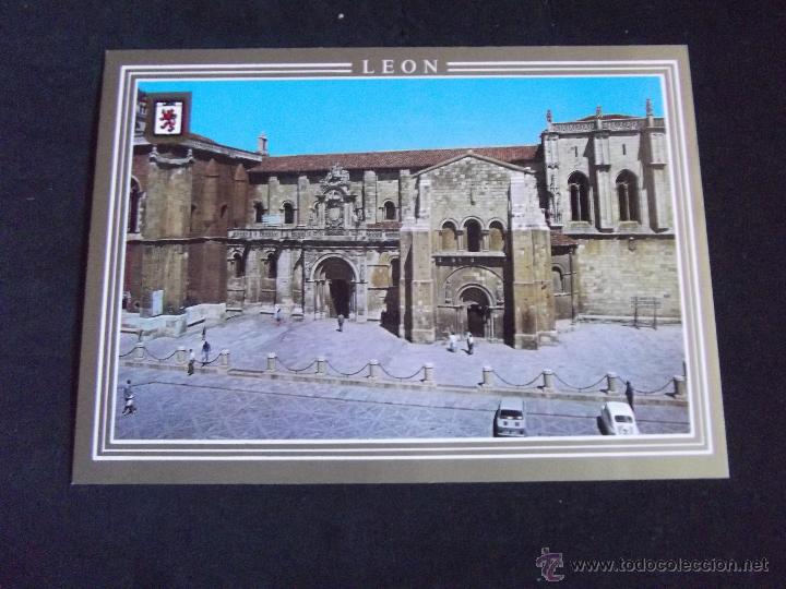 Postales: POSTALES-LEON-V29-NUEVA-SAN ISIDORO-BASILICA