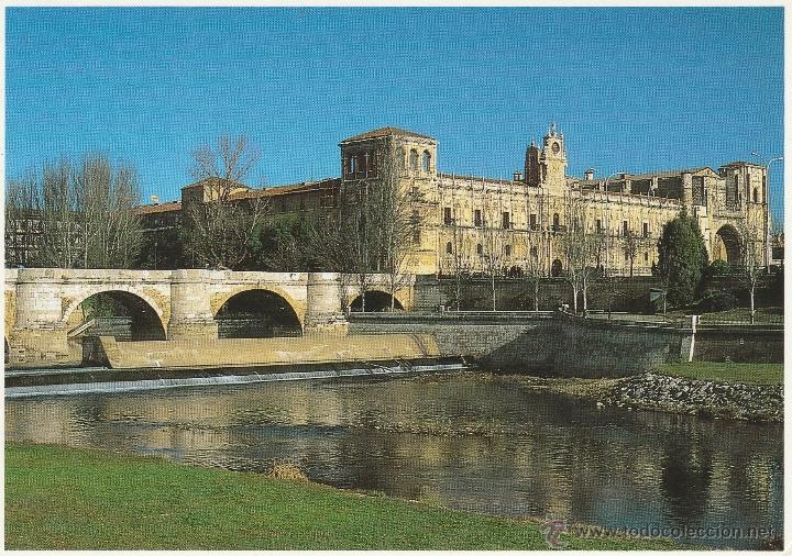 Postales: N&ordm; 21359 POSTAL LEON SAN MARCOS - Foto 1