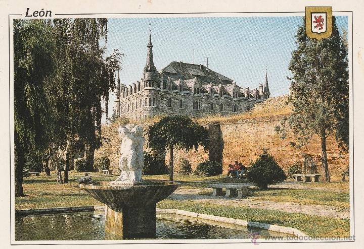 Postales: N&ordm; 21360 POSTAL LEON JARDINES DEL CID - Foto 1